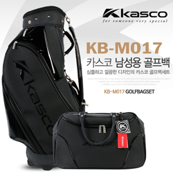 [카스코골프/한국카스코정품] KASCO KB-M017 남성용 골프백세트 [블랙]